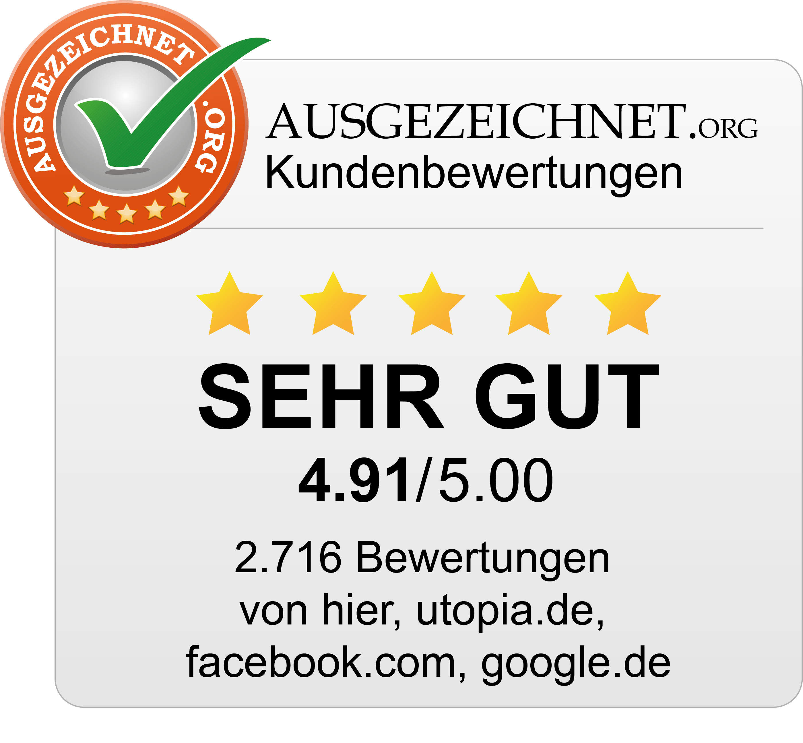 Logo des Portals ausgezeichnet.org
