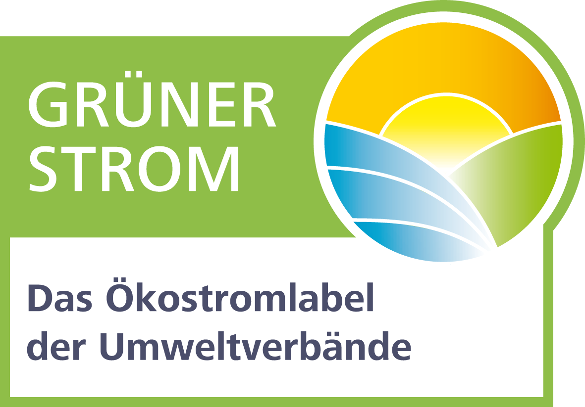 Logo des Ökostromlabels "Grüner Strom"